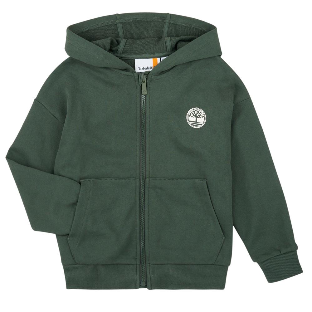 Grünes Sweatshirt mit Reißverschluss für Jungen von Timberland T60451 günstig
