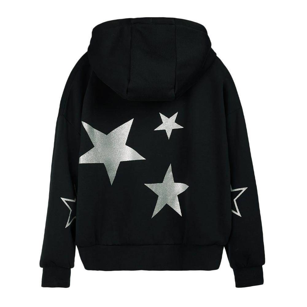 Sweat Marine Femme Teddy Smith Star vue 2
