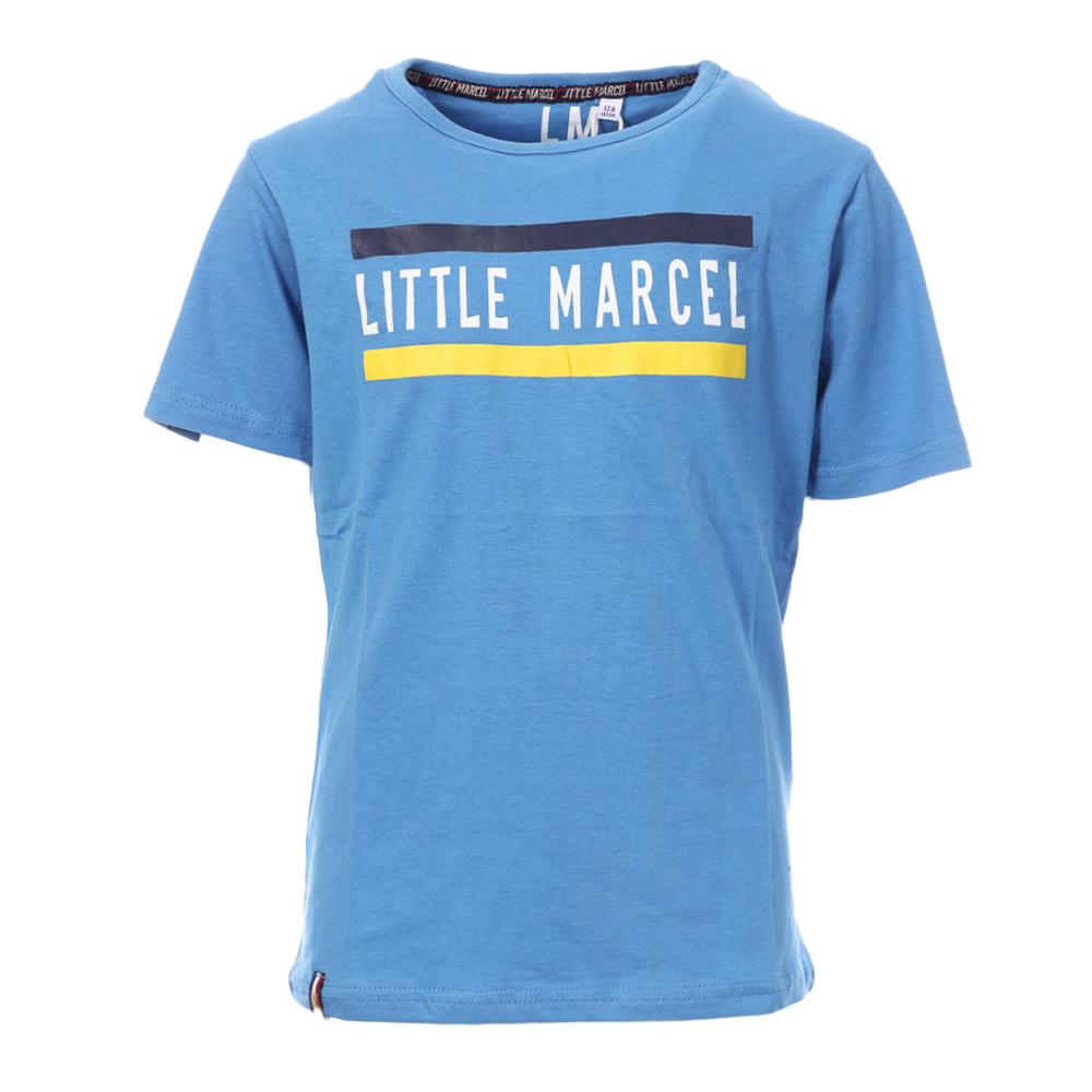 T-shirt Bleu Garçon Little Marcel 1021 pas cher