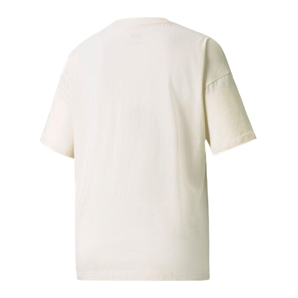 T-shirt Ecru Femme Puma Winterized vue 2