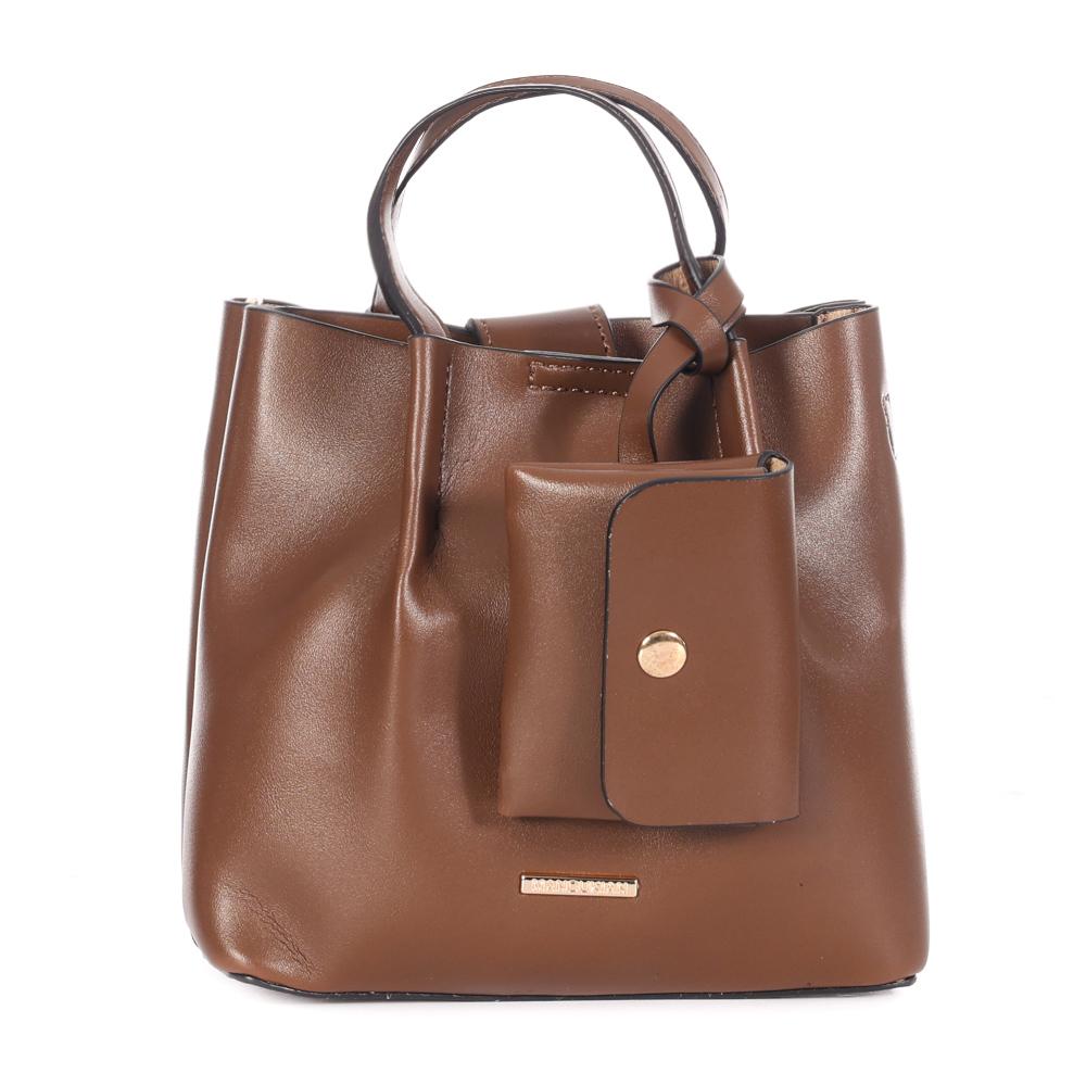 Sac à Main Marron Femme Manoukian NOAM pas cher