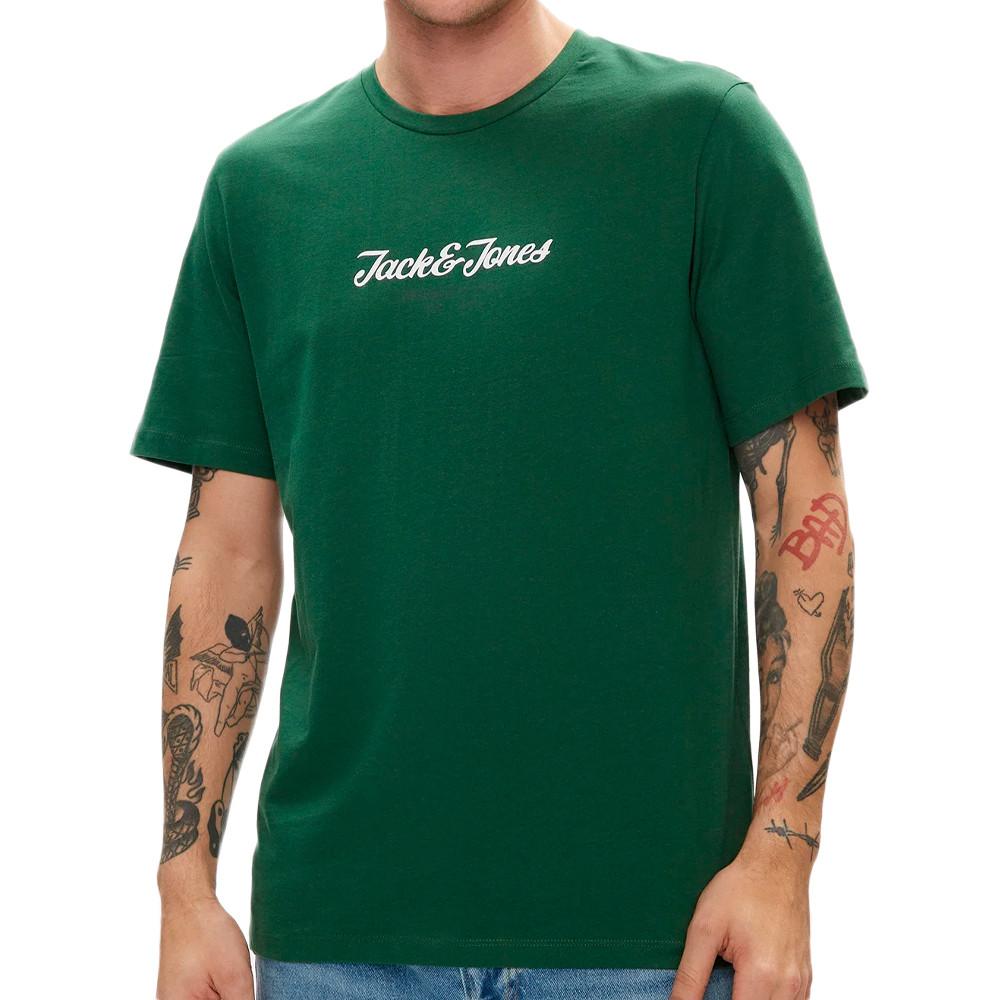 T-shirt Vert Homme Jack & Jones Henry pas cher