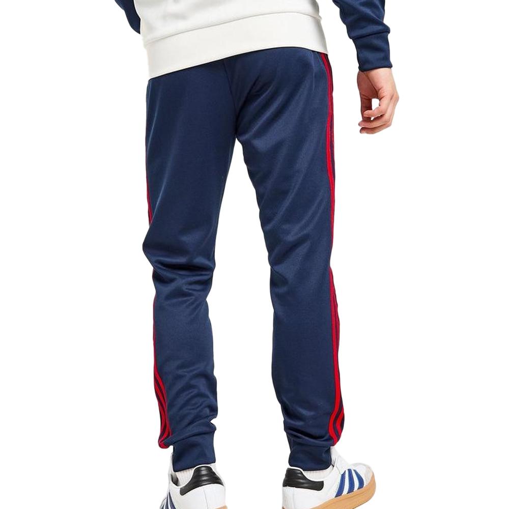 Jogging Marine/Rouge Homme Adidas IY9870 vue 2