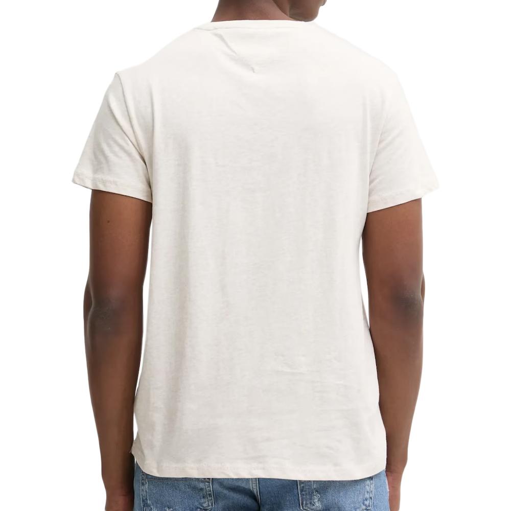 T-Shirt Blanc Homme Tommy Hilfiger Slim Entry Graph vue 2