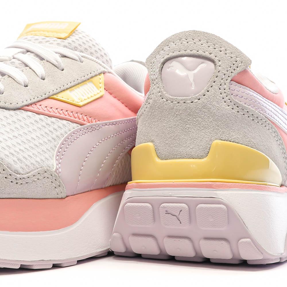 Baskets Grises/Rose Fille Puma Cruise Rider vue 7