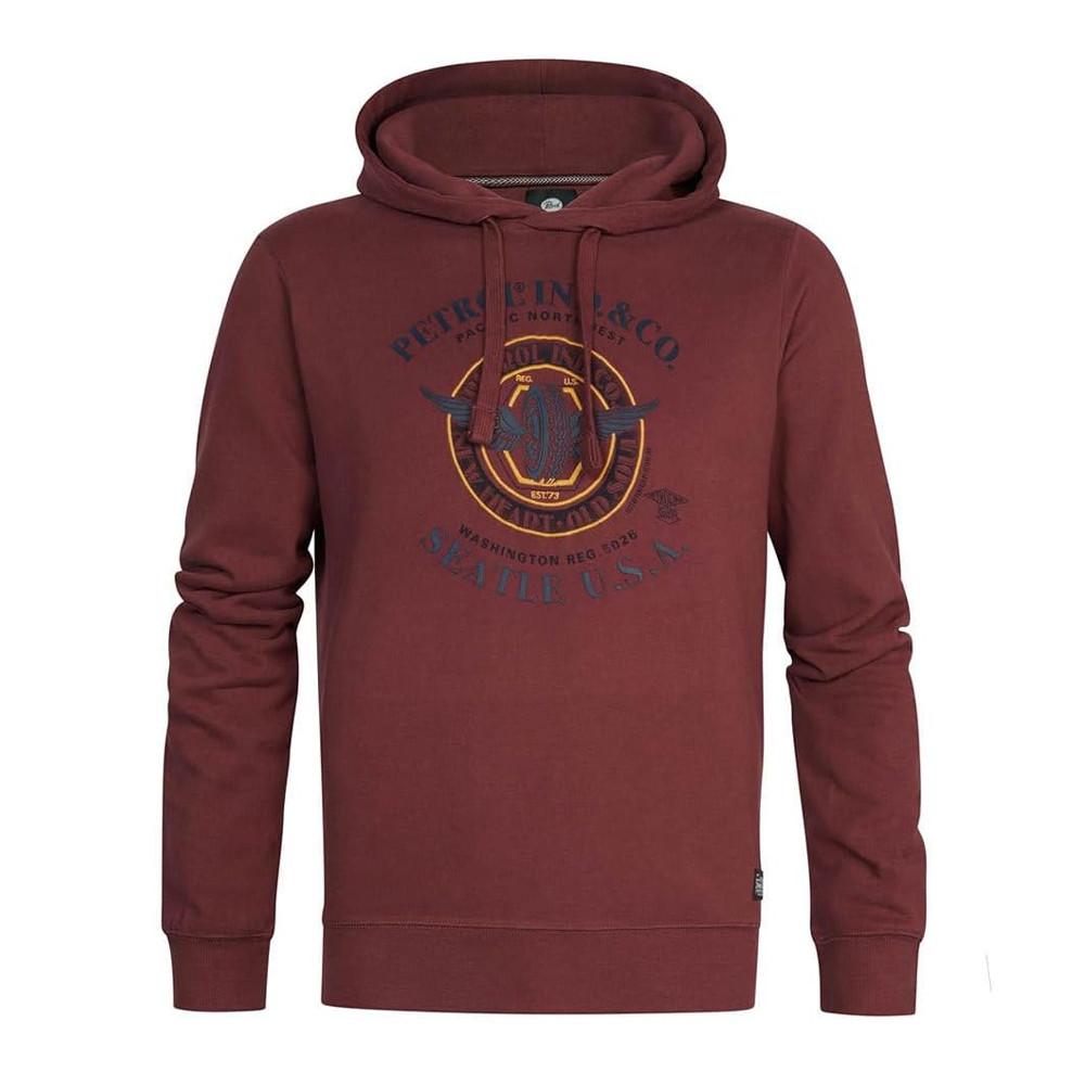 Sweat Bordeaux Homme Petrol Industries Sweater pas cher