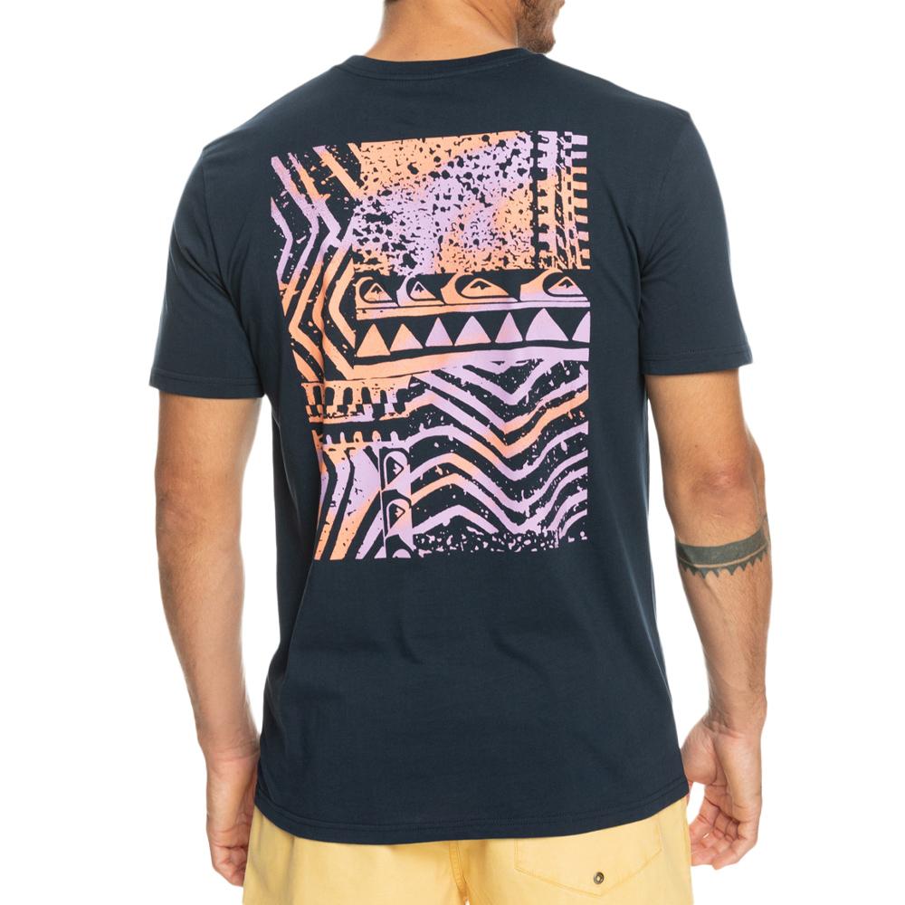 T-Shirt Marine Homme Quiksilver Quikspray vue 2