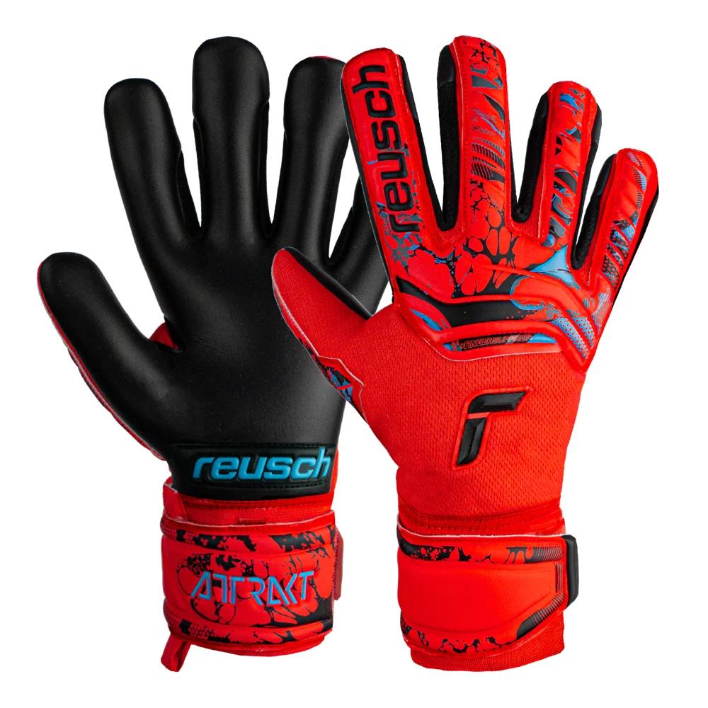Gants de Gardien Rouge Reusch Attrakt pas cher