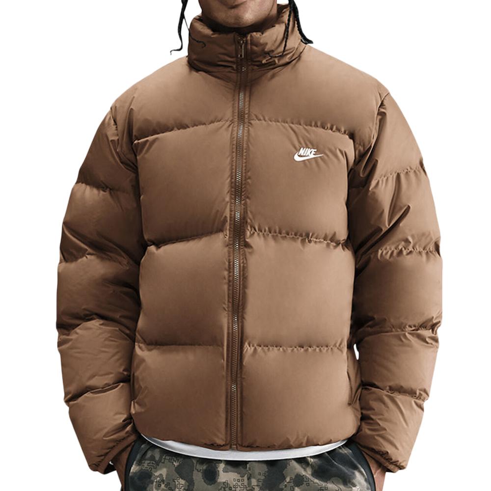 Doudoune Marron Homme Nike M Sf Club Puffer pas cher