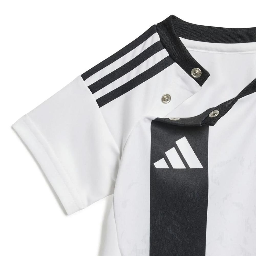 Juventus Ensemble Noir/Blanc Garçon Adidas 24/25 vue 2