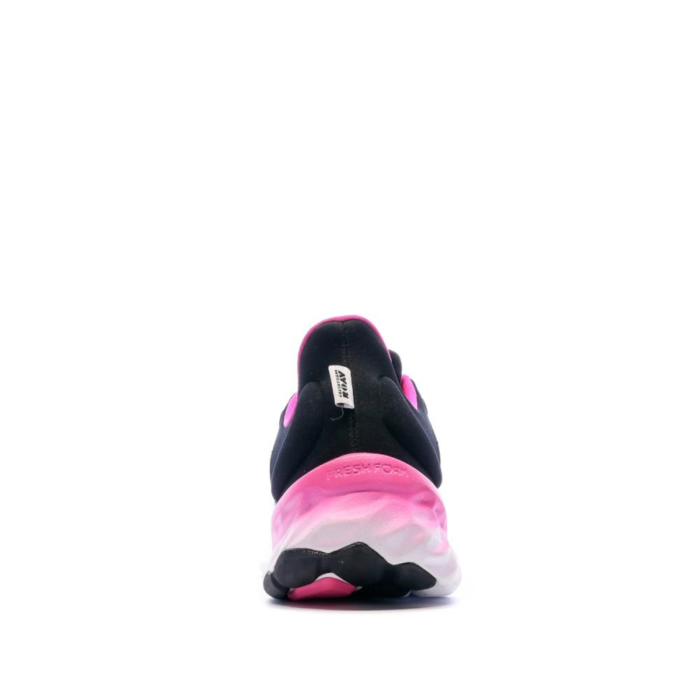 Chaussures de Running Noir/Rose/Blanc Femme New Balance WRO vue 3