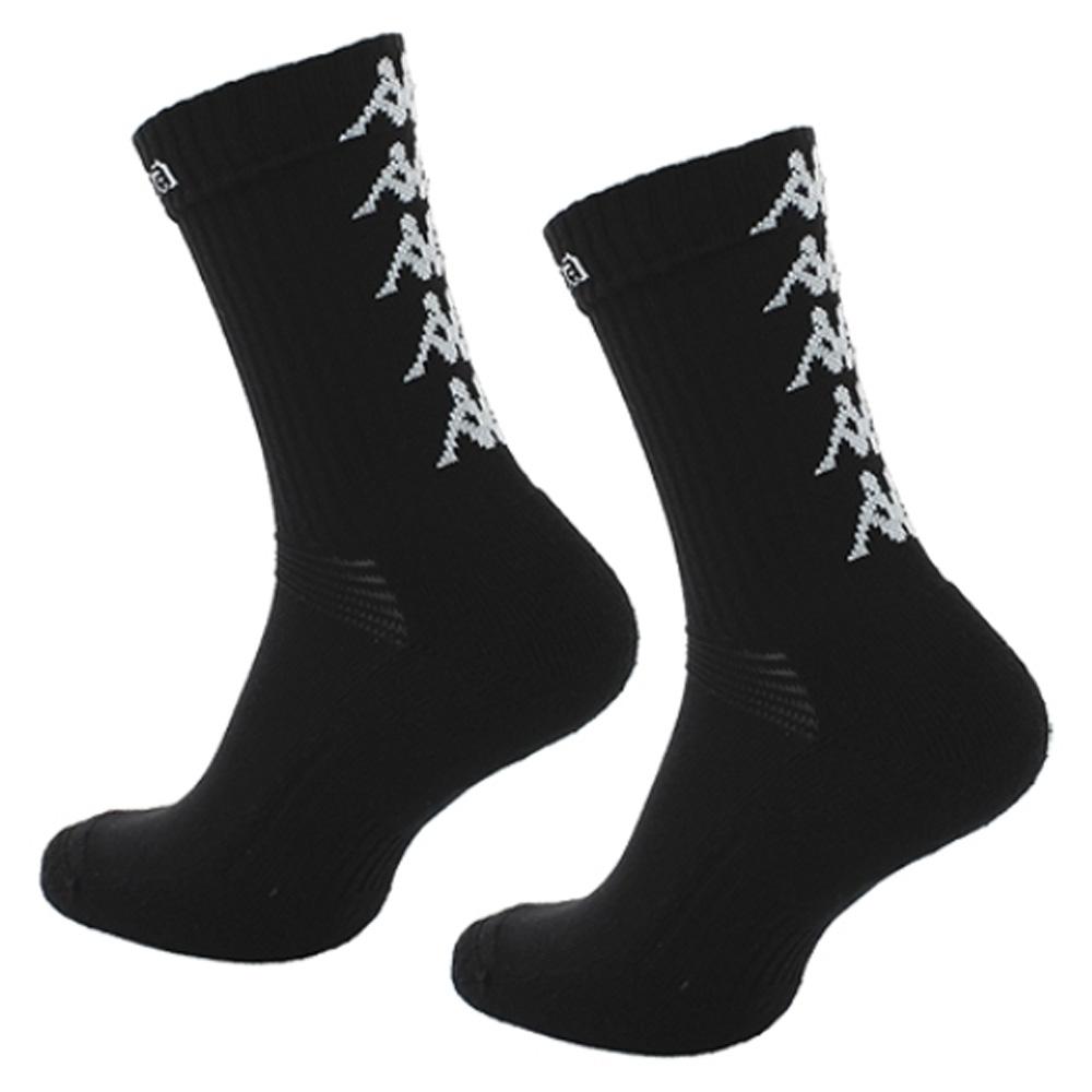 Chaussettes de Sport Noir/Blanc Kappa Eleno vue 2