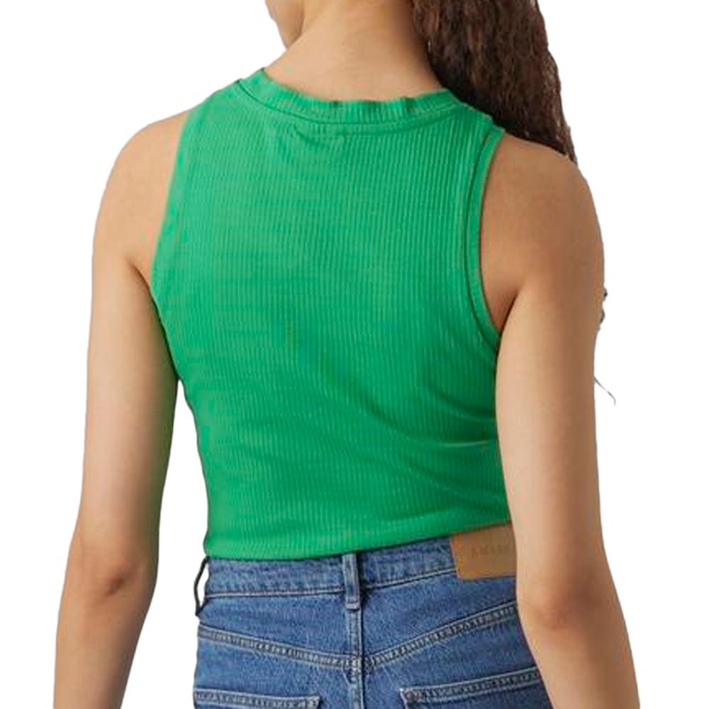 Débardeur Vert Femme Vero Moda Lavender vue 2