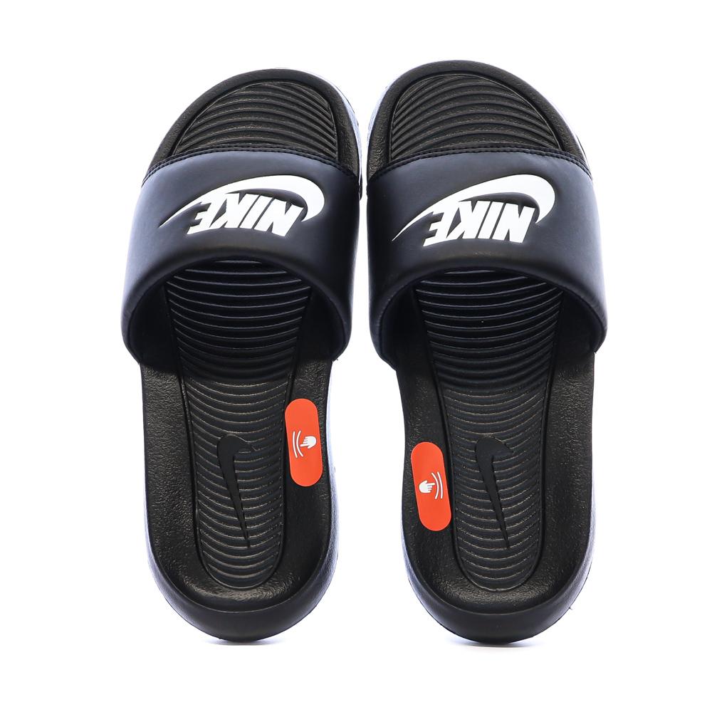 Claquettes Noires Femme Nike Victori vue 3