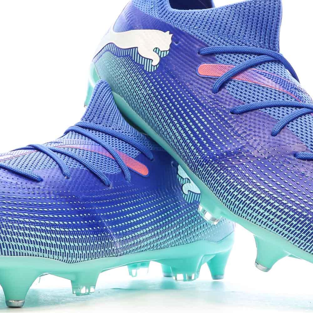 Chaussures de football Bleu Homme Puma Future 7 Match MxSG vue 7