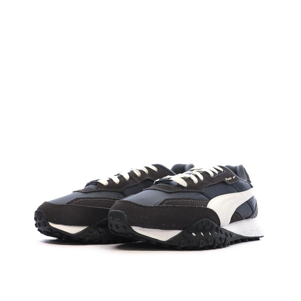 Baskets Noires/Blanches Homme Puma Blktop vue 6