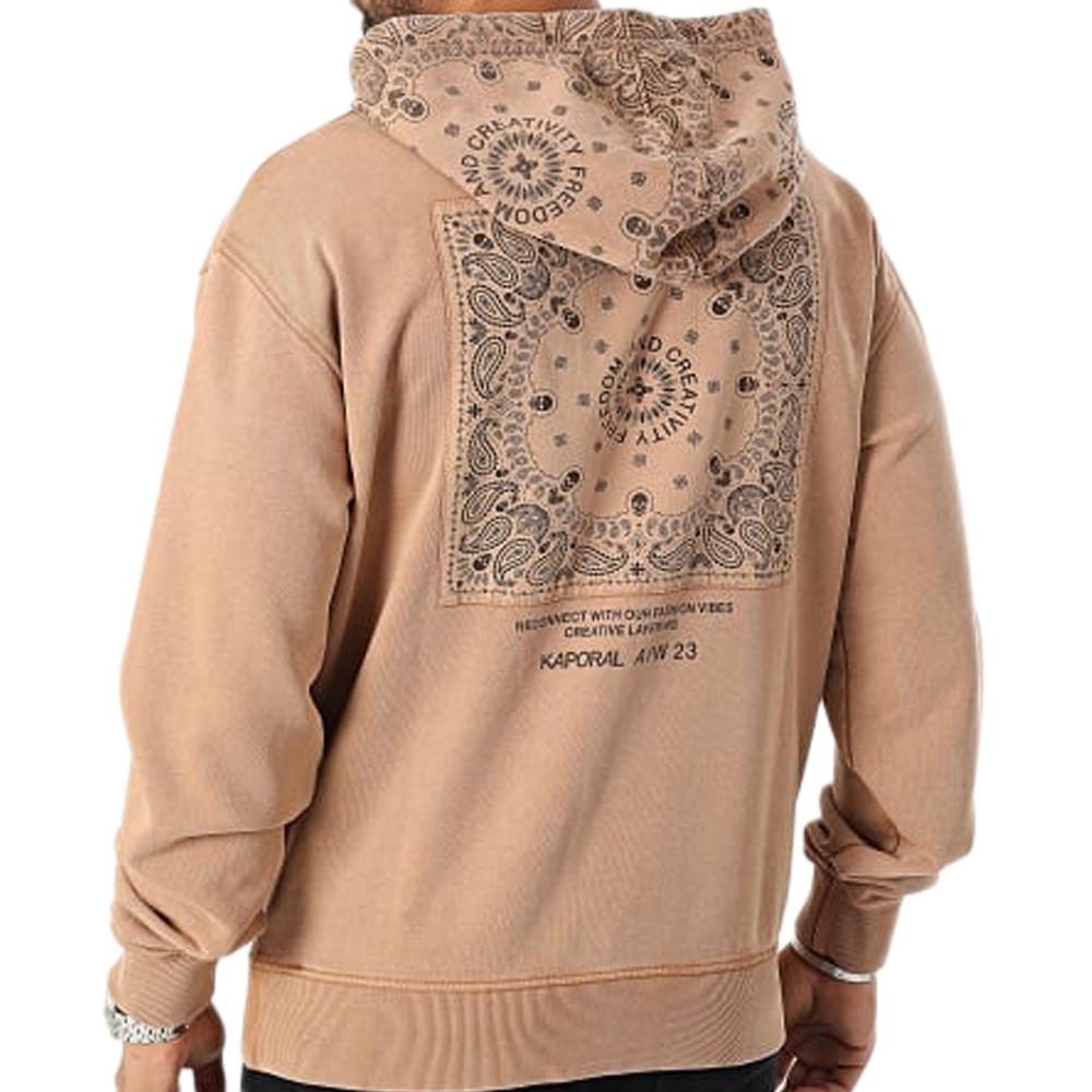 Sweat Marron Homme Kaporal ROHAN vue 2