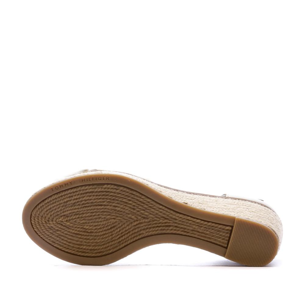 Sandales Compensées Blanche Femme Tommy Hilfiger ELBA vue 5