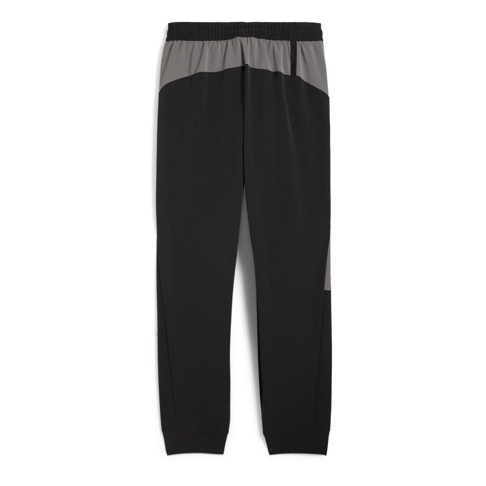 AC Milan Pantalon de survêtement Pre-Match Noir/Gris Homme Puma 2024/25 vue 2