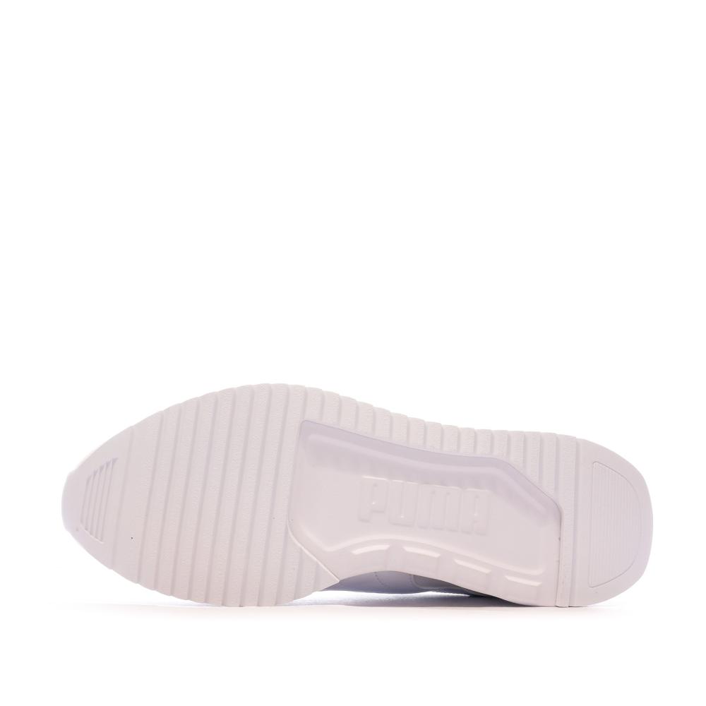 Baskets Blanches Femme Puma R78 vue 5