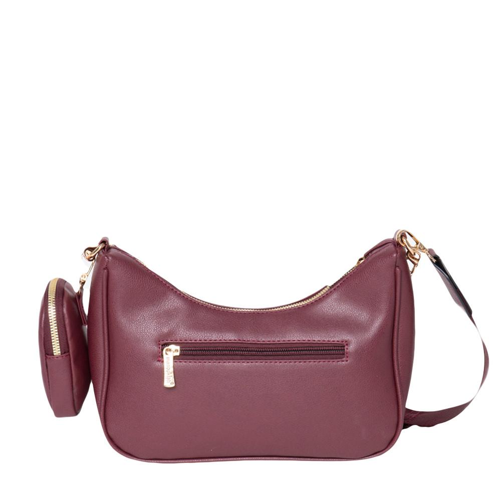 Sac bandoulière Violet Femme Manoukian Robinson vue 2