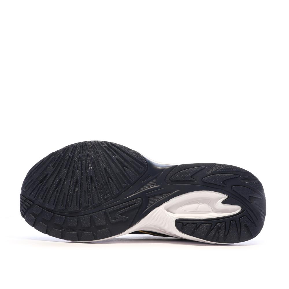 Baskets Gris Bleuté/Orange Fille Puma Morphic vue 5