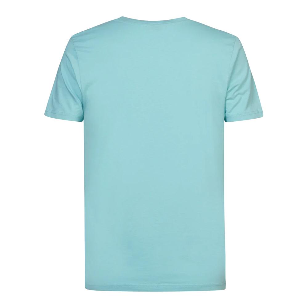 T-shirt Bleu Homme Petrol Industries TSR002 vue 2