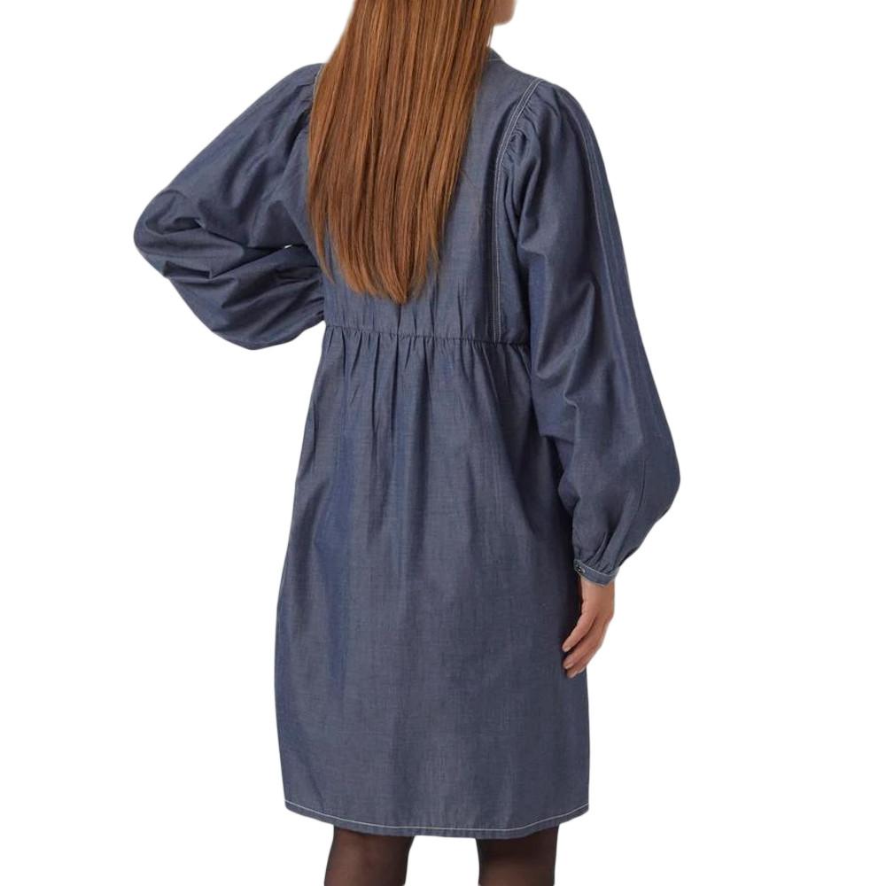Robe Bleu Foncé Femme Mamalicious Jeanne vue 2