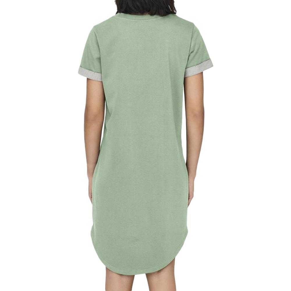 Robe Sweat Verte Femme JDY IVY FPU vue 2