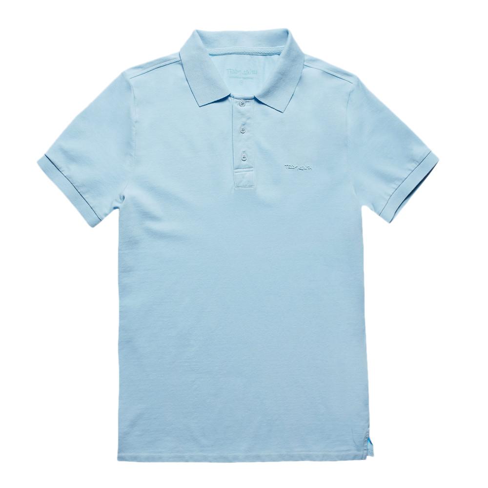 Polo Bleu Homme Teddy Smith Florin pas cher