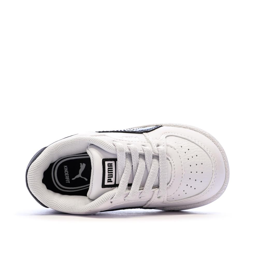 Baskets Blanche/Noir Fille Puma Ca Pro Jewel vue 4