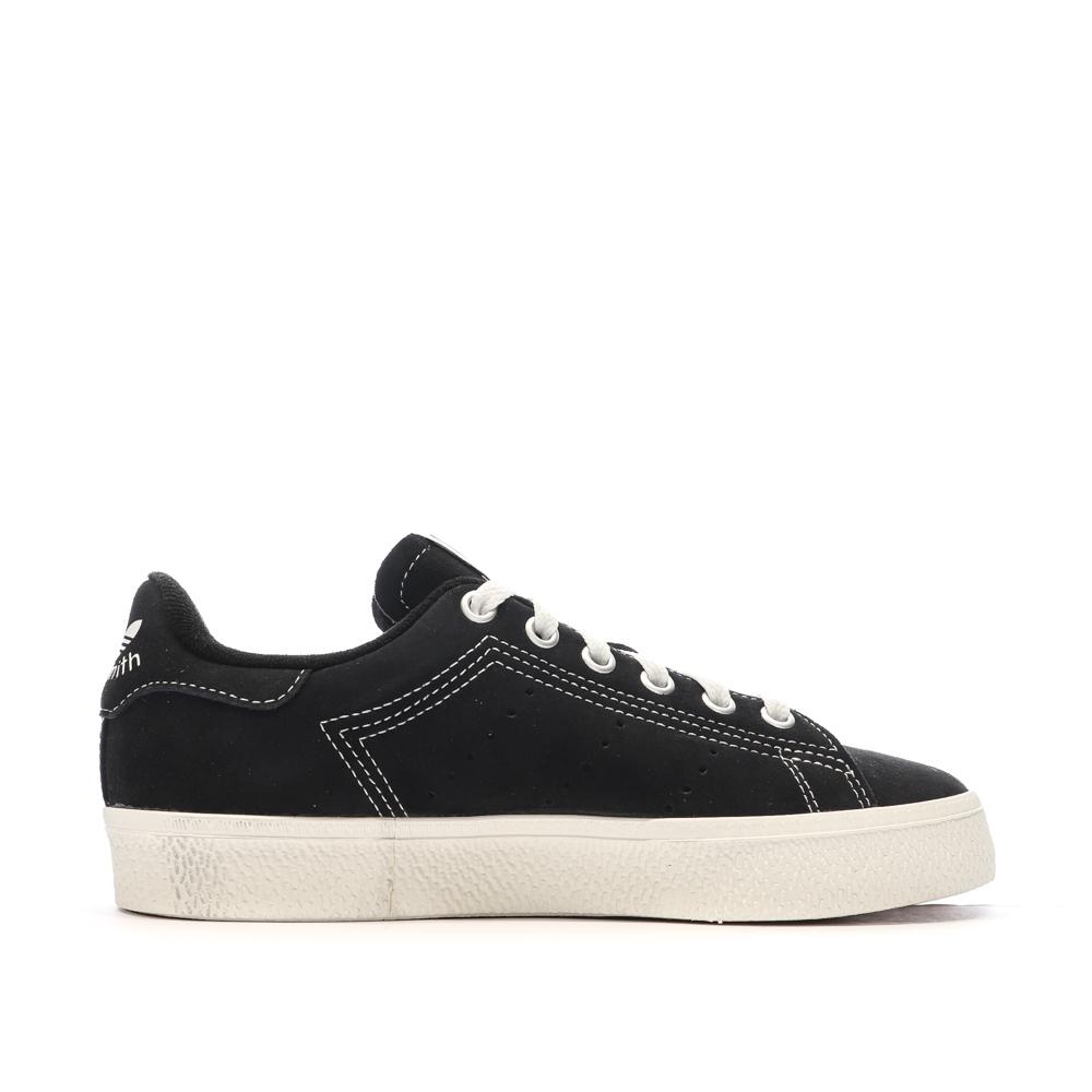 Baskets Noires Garçon/Fille Adidas Stan Smith vue 2