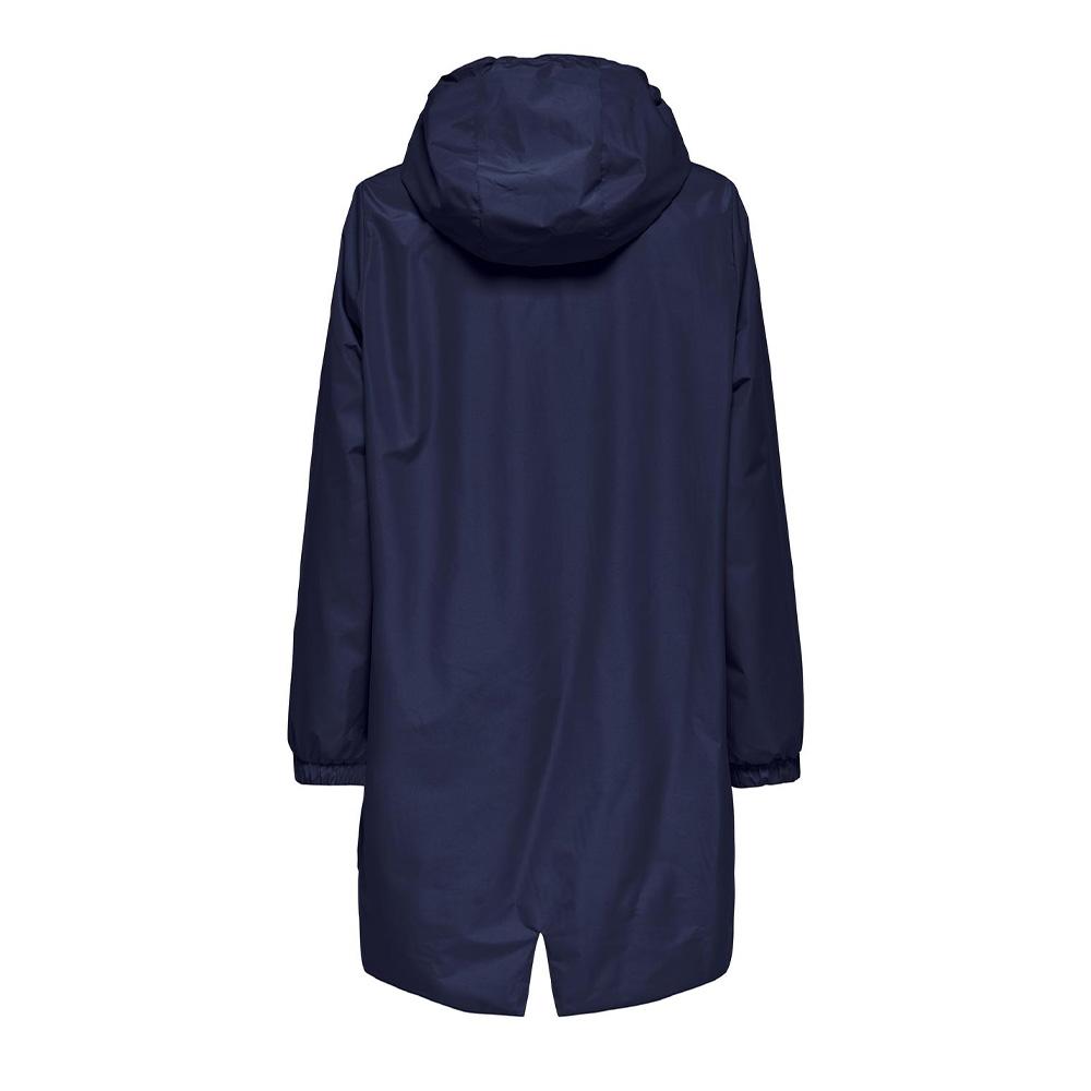 Coupe vent à capuche réversible Marine/Argent Femme Only Fry vue 2