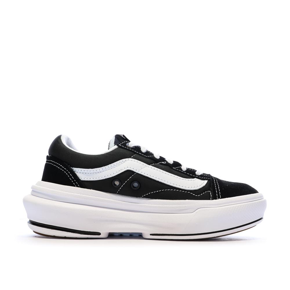 Baskets Noir/Blanc Mixte Vans Ua Old Skool Overt vue 2