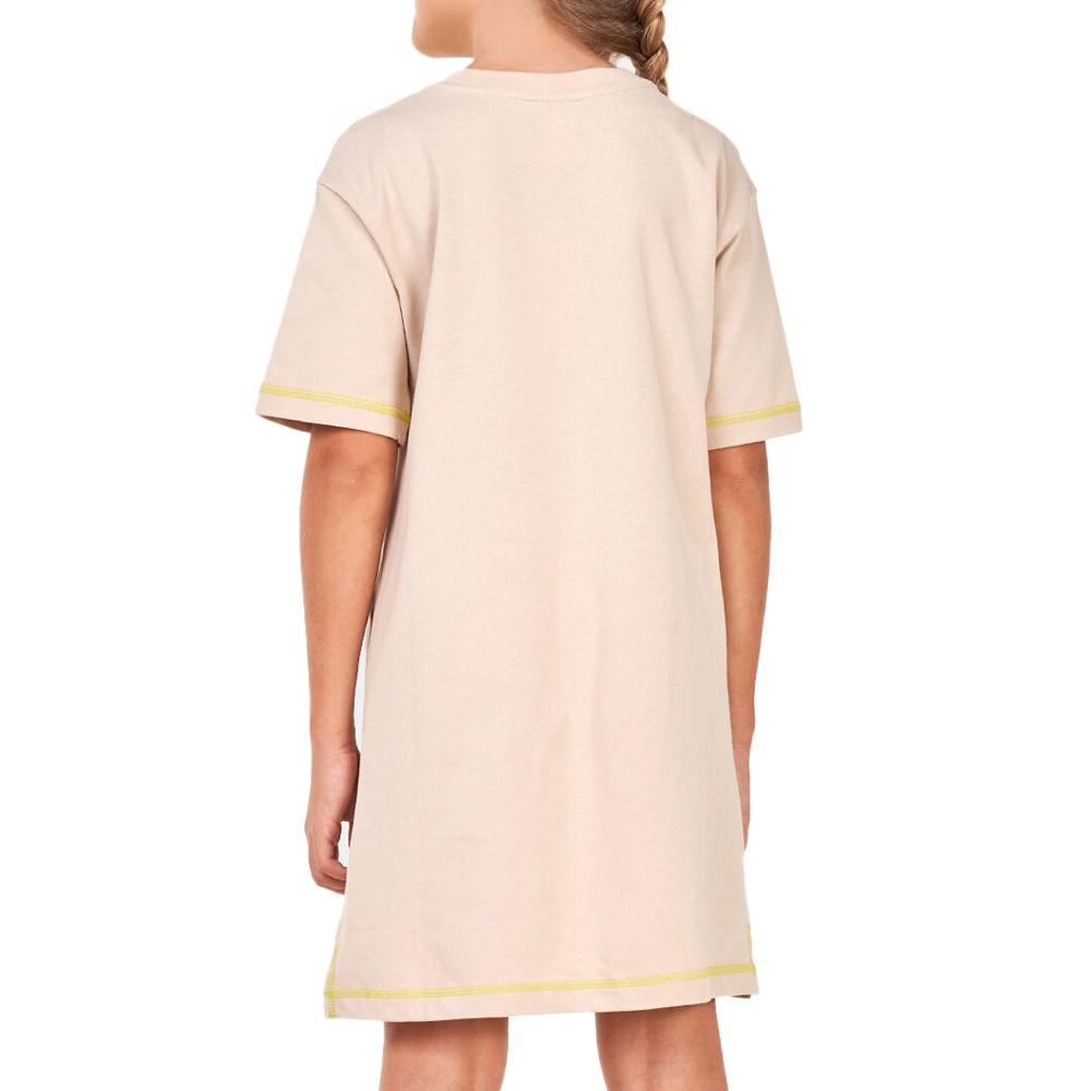 Robe Beige Fille Nike Dress vue 2