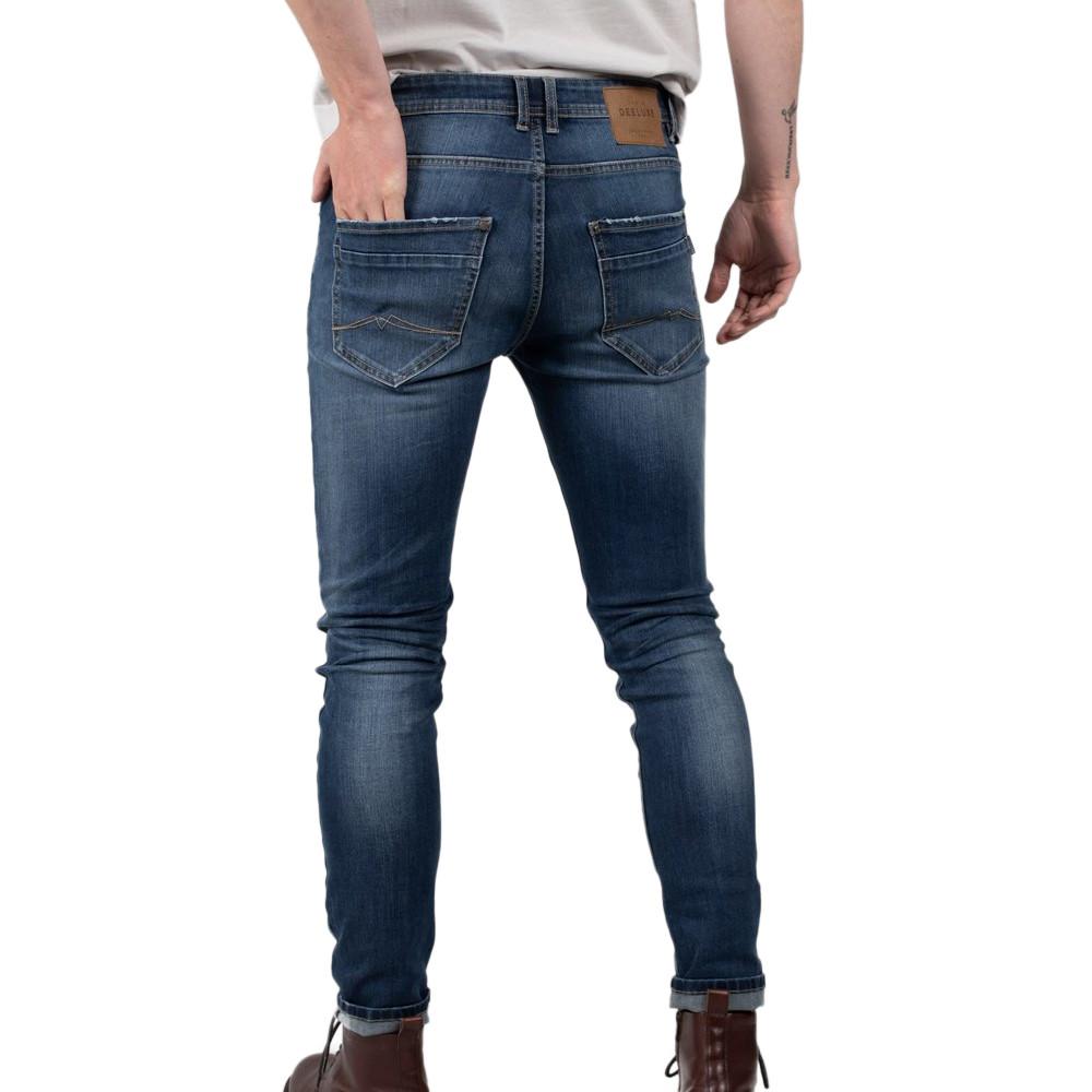 Jean Regular Bleu Foncé Homme Deeluxe Stan vue 2