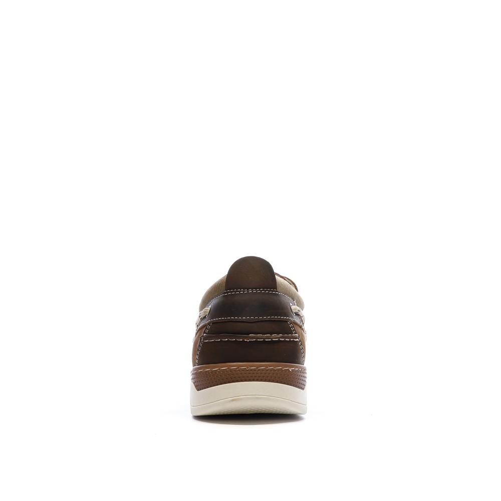 Zapatos náuticos marrones para hombre TBS Mat ver 3