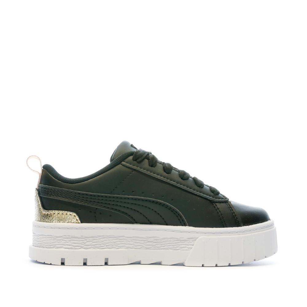 Baskets Noir Fille Puma Mayze Shiny vue 2