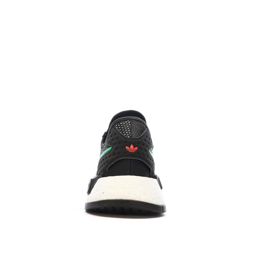 Baskets Noires/Verte Homme Adidas Nmd vue 3
