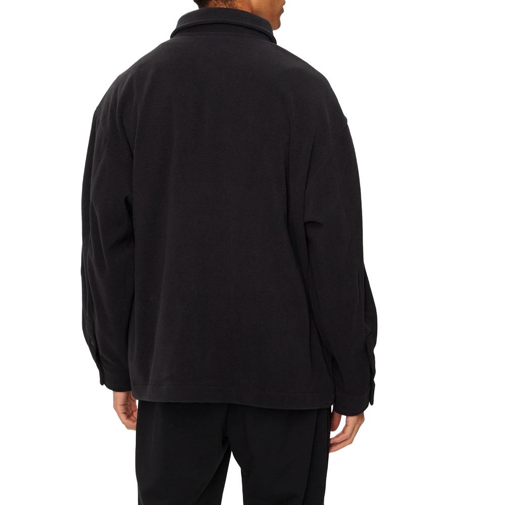 Veste Noire Homme Adidas Polar Shirt vue 2
