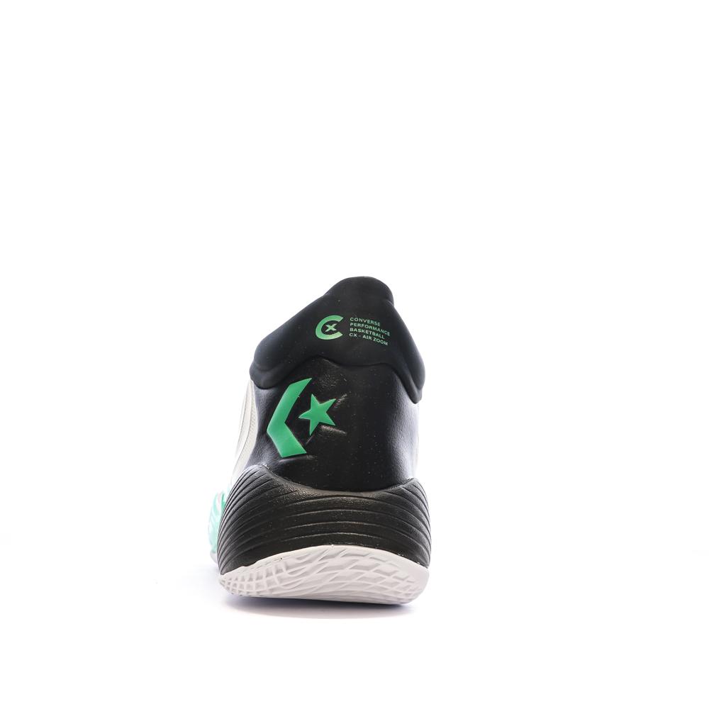Chaussures de basket Blanc/Noir/Vert Homme Converse All Star Shift vue 3
