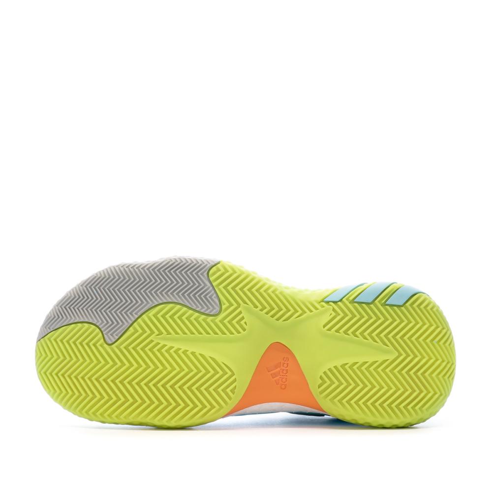 Chaussures de basketball Turquoise/Jaune Homme Adidas Harden Vol. 6 vue 5