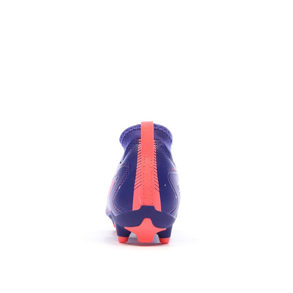 Chaussures de football Violettes Garçon Puma Ultra 5 FG/AG vue 3