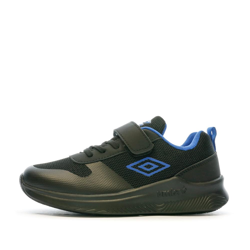 Baskets Noir/Bleu Garçon Noir Umbro Owen pas cher