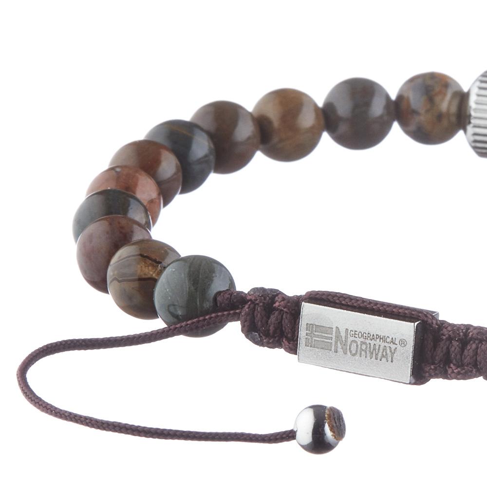 Bracelet Perles Beige Homme Geographical Norway 315053 vue 3