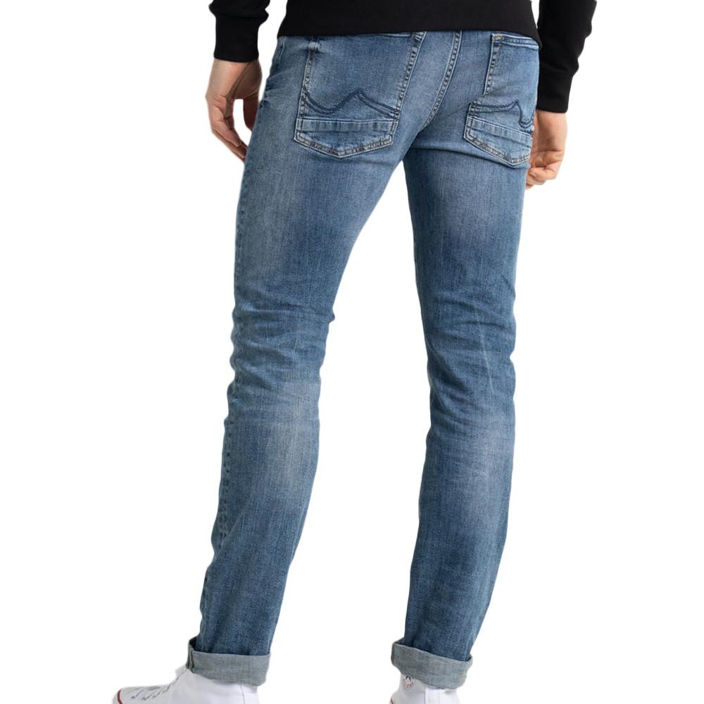 Jean Bleu Homme Petrol Industries Supreme Stretch vue 2