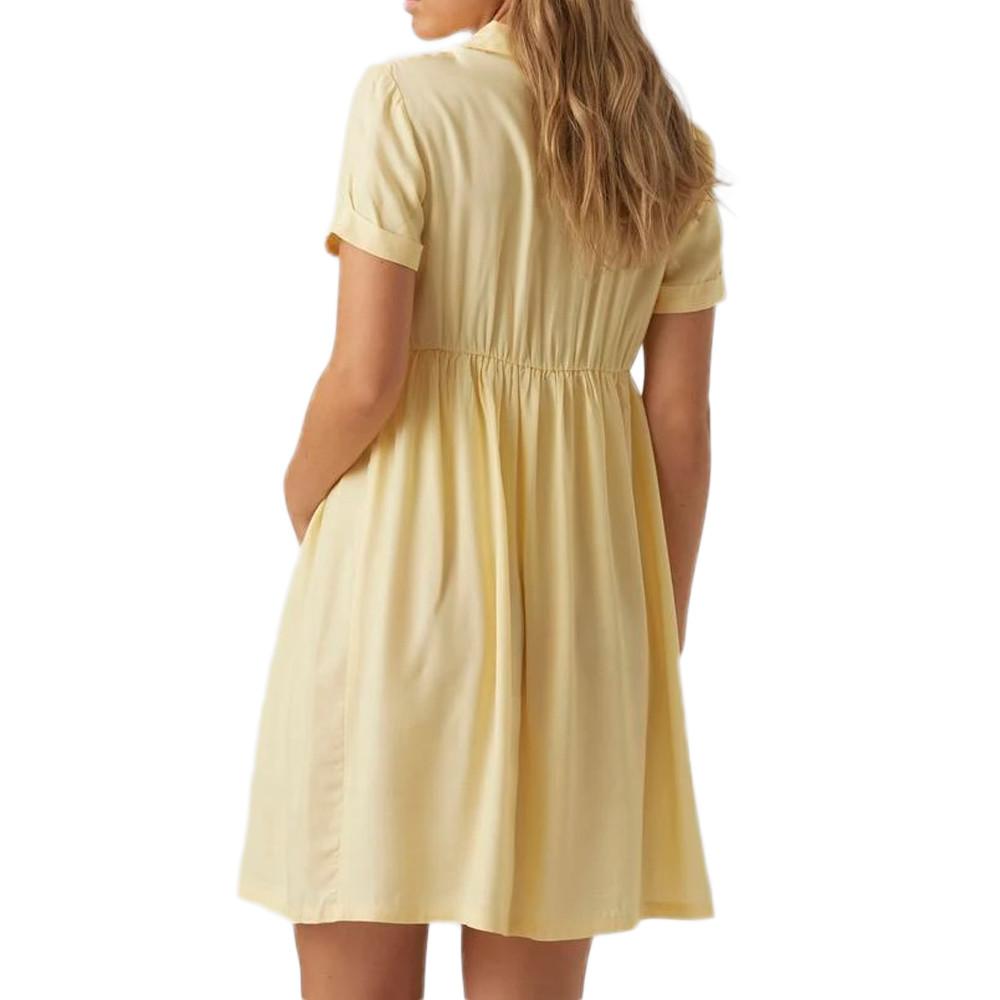 Robe Jaune Femme Mamalicious Lia vue 2