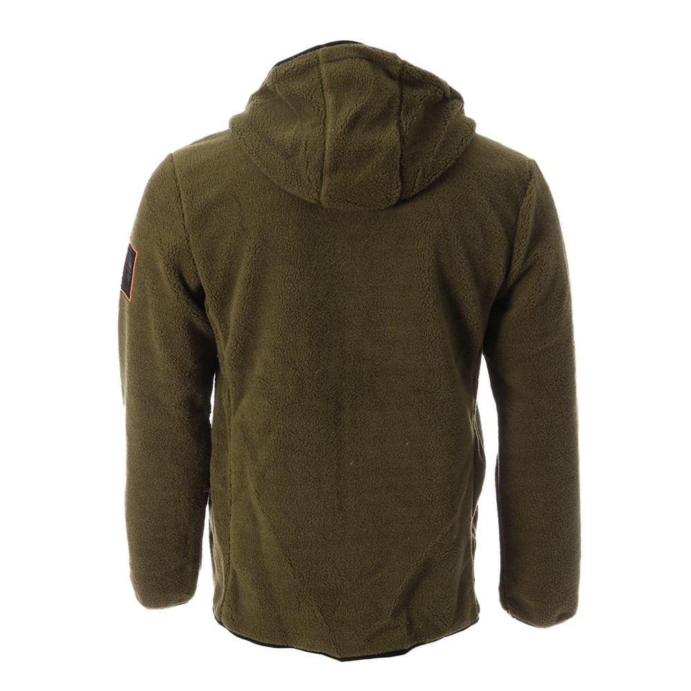 Polaire Zippé Kaki Homme Geographical Norway Tenergie vue 2