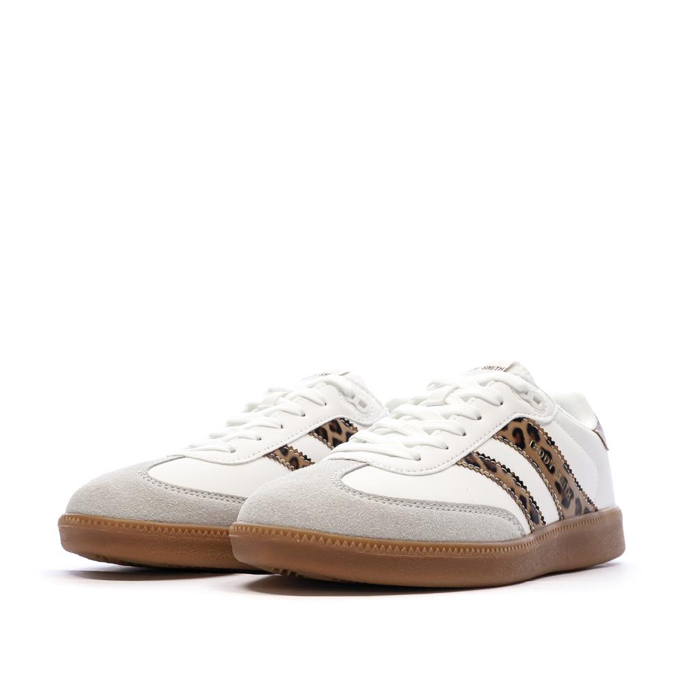 Baskets Blanc/léopard Femme Teddy Smith Zapato Blanco vue 6