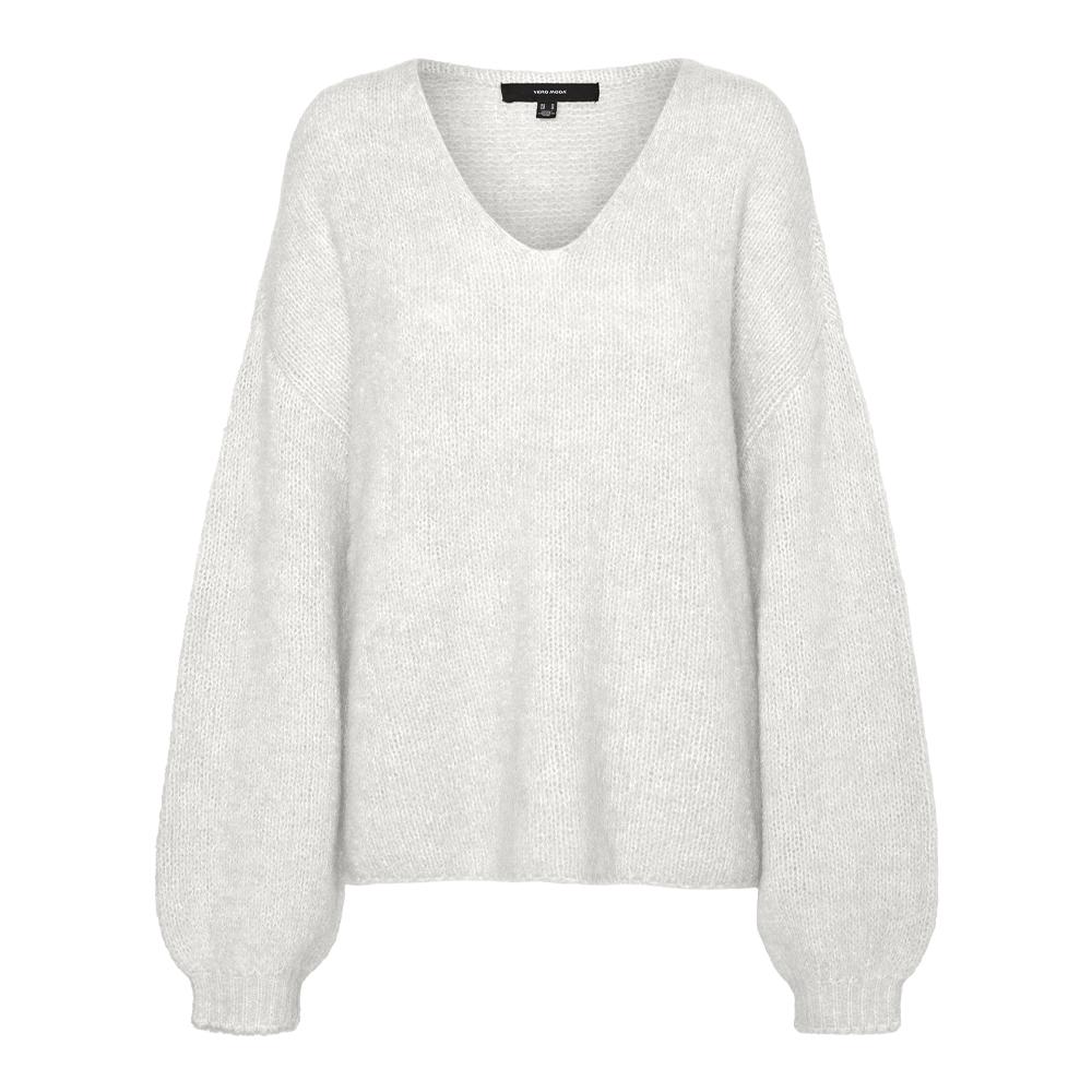 Pull Blanc Femme Vero Moda Mooth pas cher
